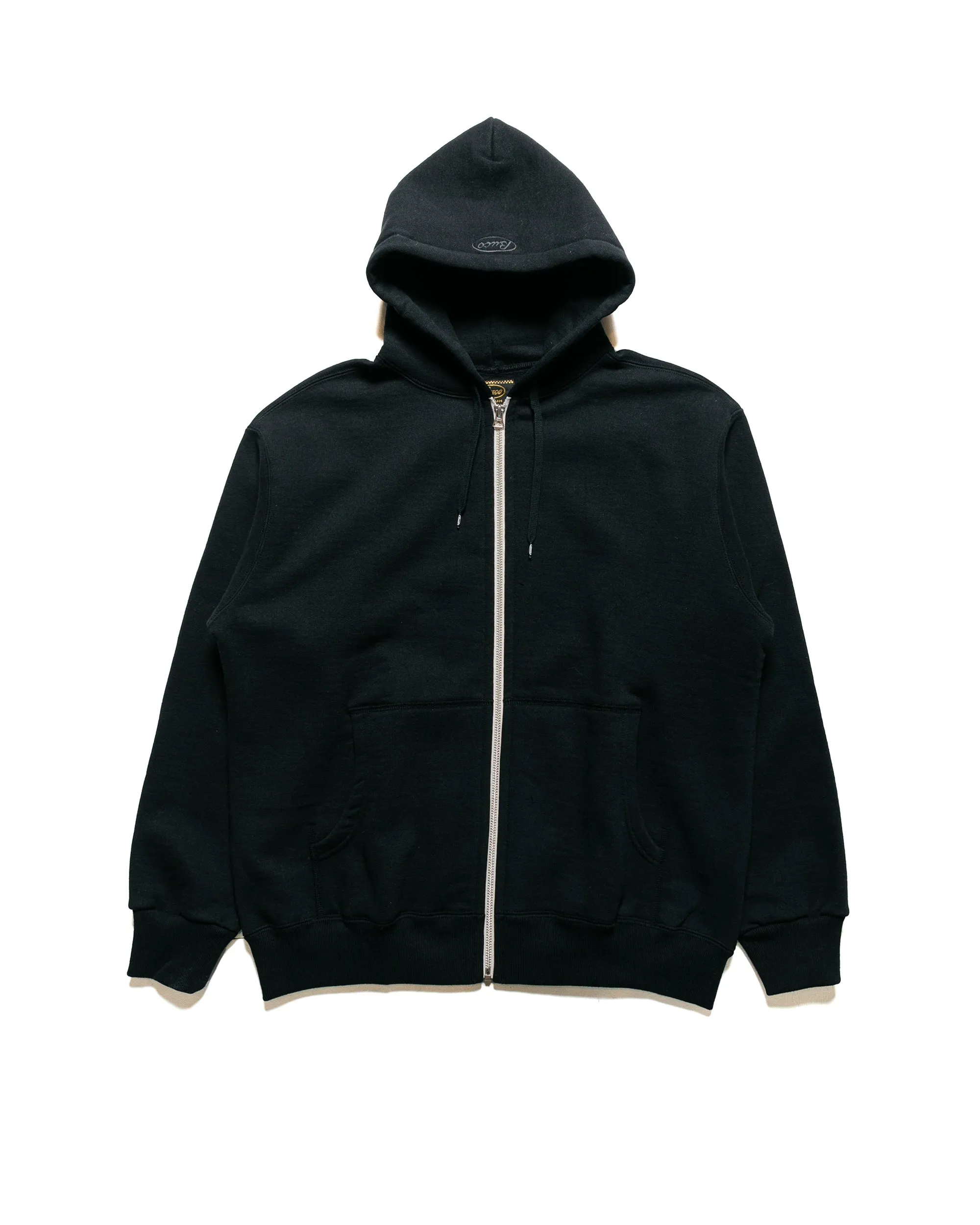 The Real McCoy's BC23101 Buco F/Z Parka Sweatshirt Black sold by Lost & Found