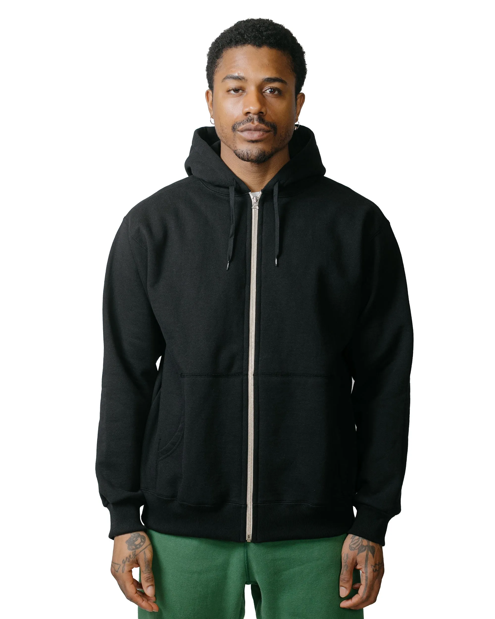 The Real McCoy's BC23101 Buco F/Z Parka Sweatshirt Black sold by Lost & Found product image thumbnail 2
