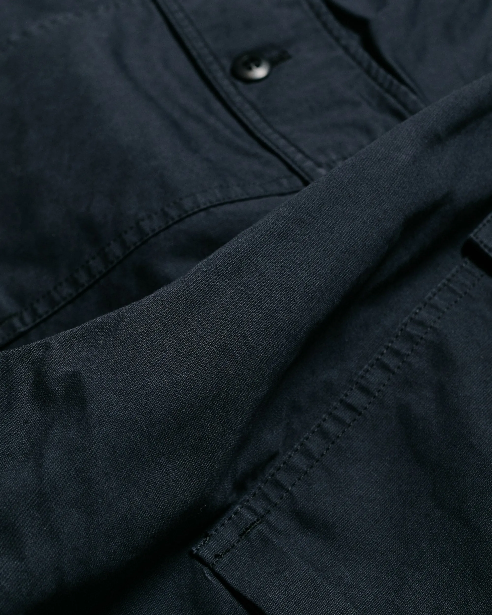 Sage de Cret Cotton Broken Twill Wide Pleated Shorts Black sold by Lost & Found product image thumbnail 5