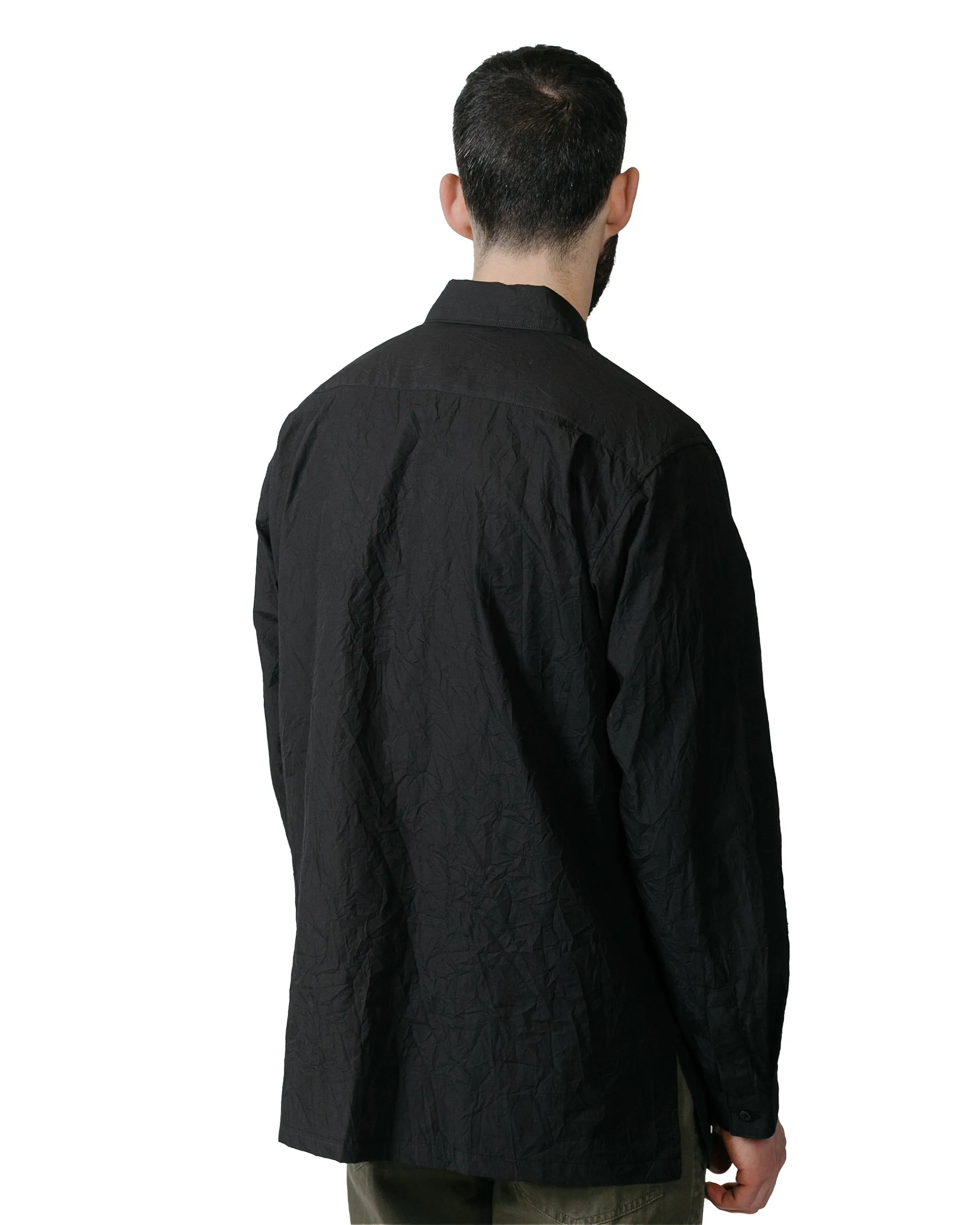 Sage de Cret Cotton Typewriter Work Shirt Black sold by Lost & Found product image thumbnail 3
