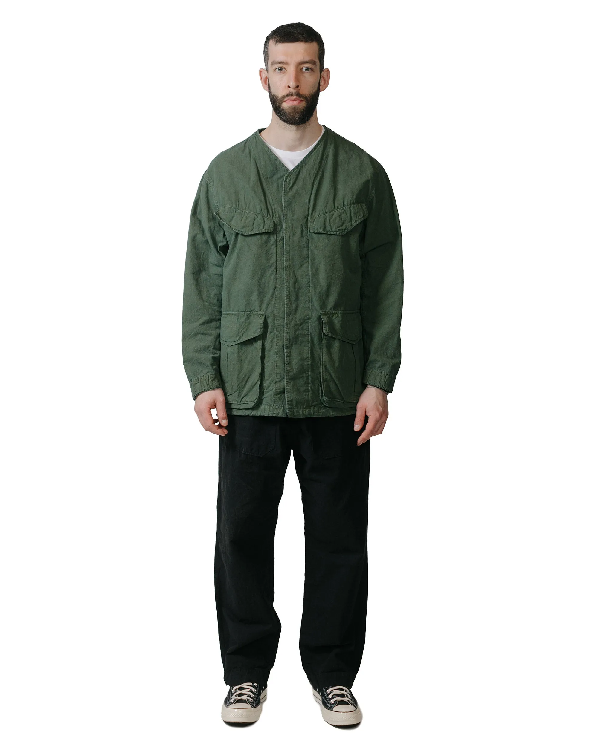 Sage de Cret High Density Cotton Hemp Wide Easy Pants Black sold by Lost & Found product image thumbnail 4