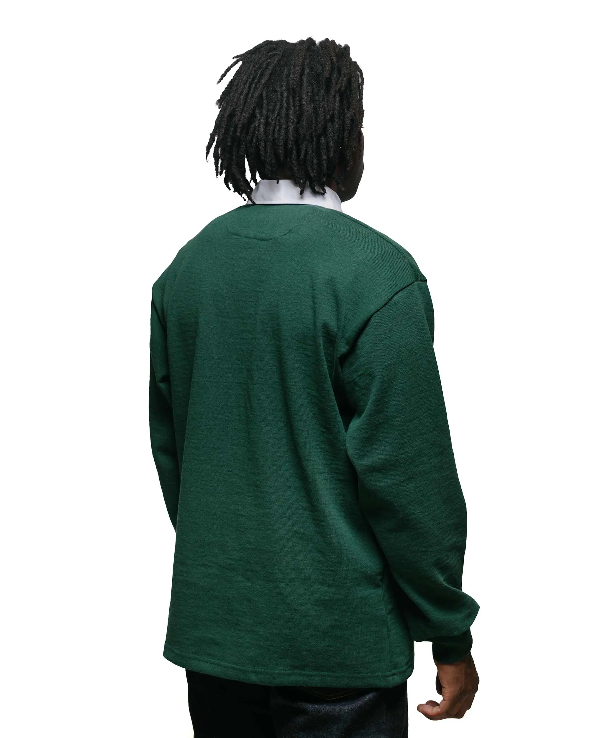 Lost & Found Classic Rugby Jersey Bottle Green sold by Lost & Found product image thumbnail 3