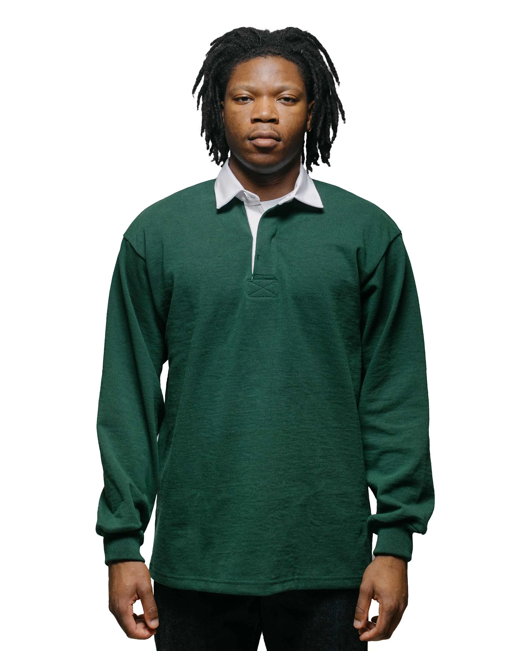 Lost & Found Classic Rugby Jersey Bottle Green sold by Lost & Found product image thumbnail 2