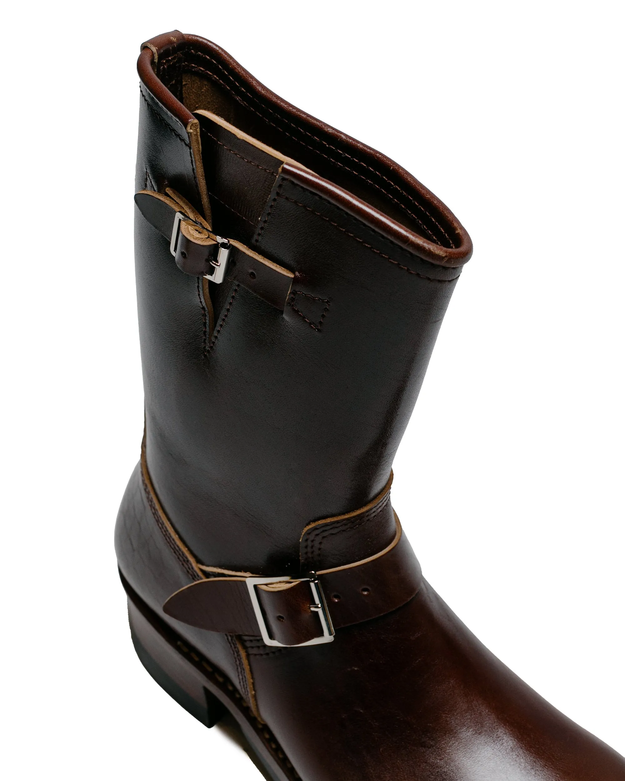 John Lofgren Bootmaker Wabash Engineer Boots Shinki Hikaku Horsebutt Dark Brown sold by Lost & Found product image thumbnail 3