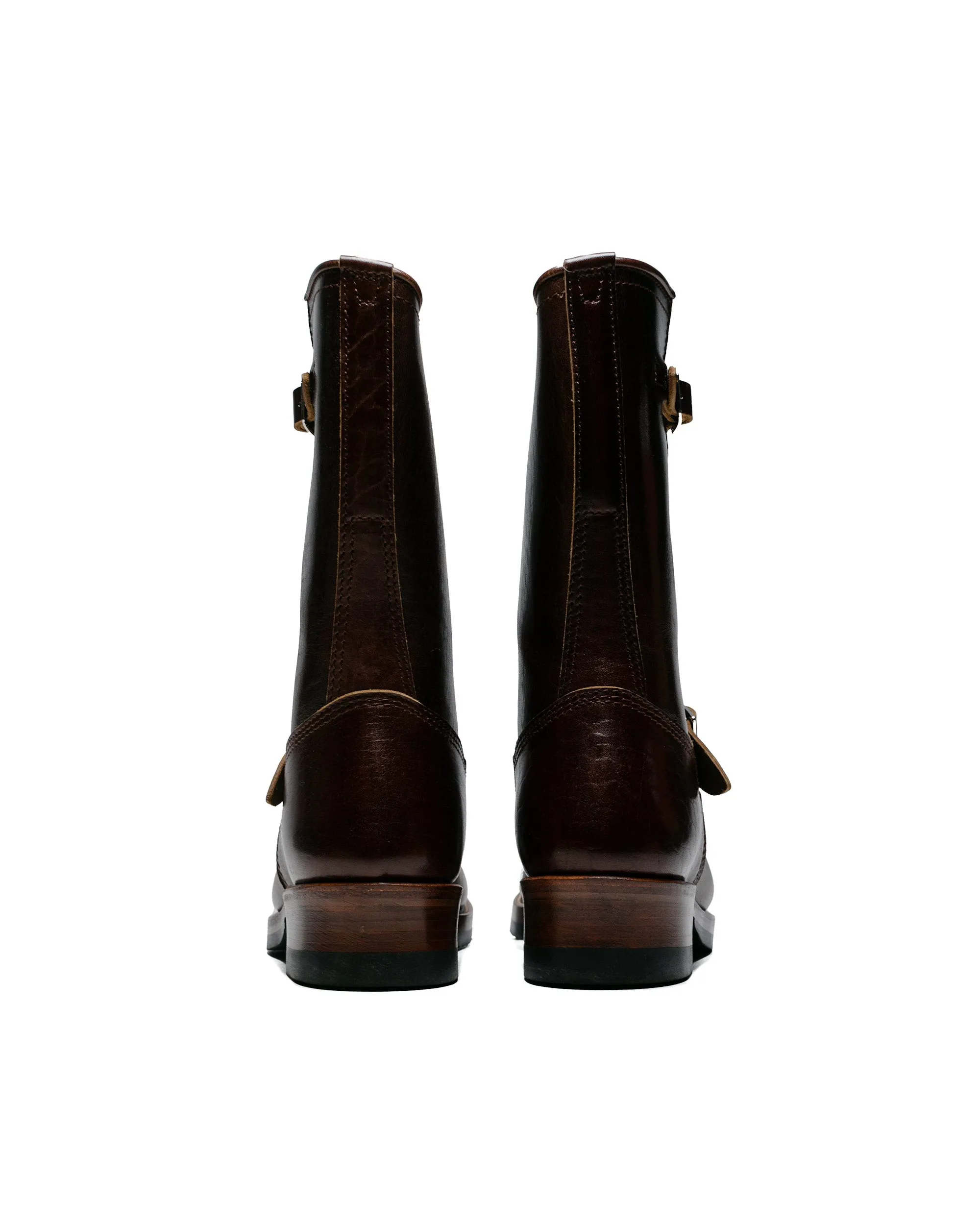 John Lofgren Bootmaker Wabash Engineer Boots Shinki Hikaku Horsebutt Dark Brown sold by Lost & Found product image thumbnail 4