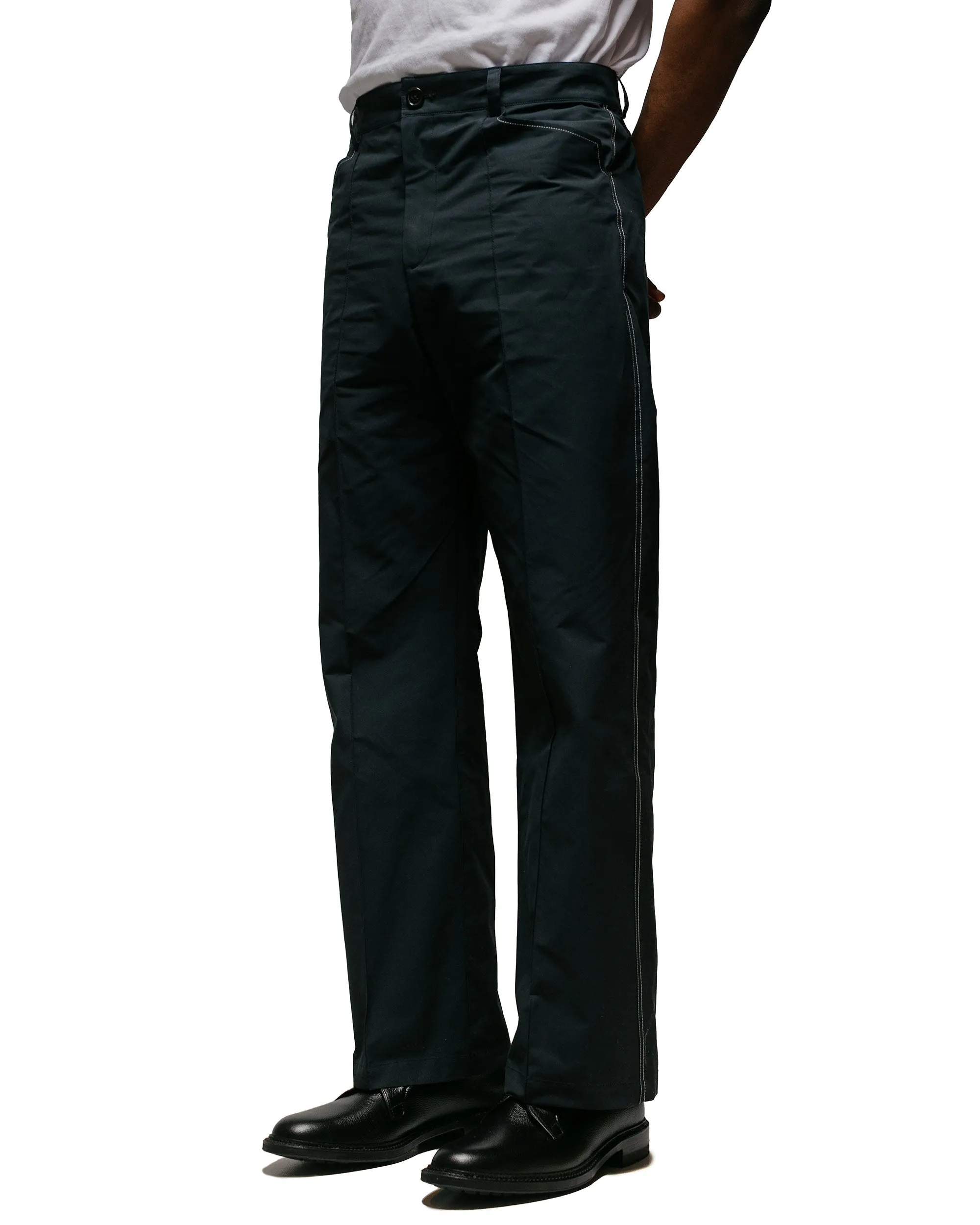 Wanze Work Trouser Cotton Navy sold by Lost & Found product image thumbnail 2