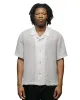 Wanze Camp Shirt Floral Linen White sold by Lost & Found