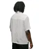 Wanze Camp Shirt Floral Linen White sold by Lost & Found