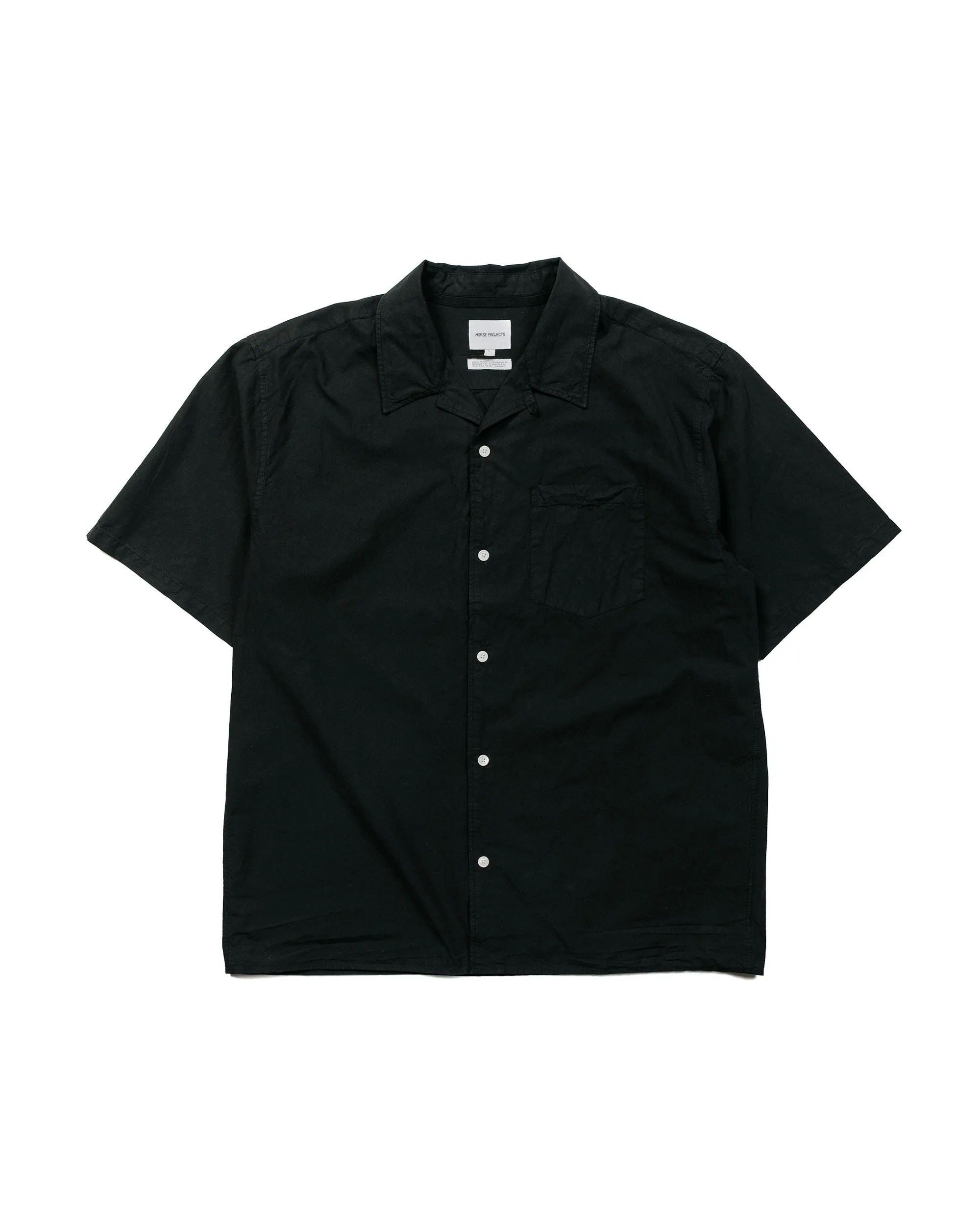 Norse Projects Carsten Tencel Black sold by Lost & Found