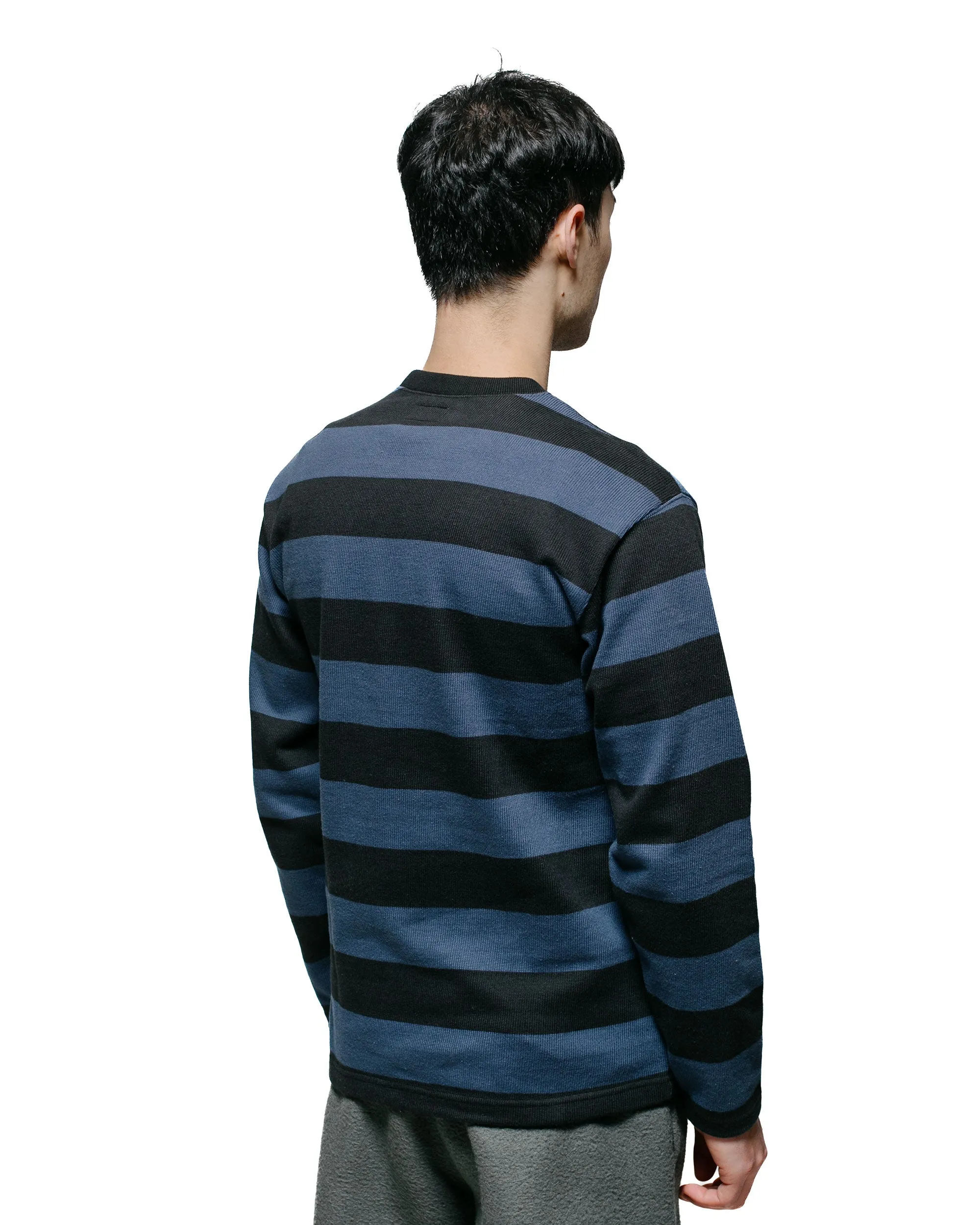 The Real McCoy's BC18104 Buco Stripe Racing Jersey Black/Blue sold by Lost & Found product image thumbnail 3
