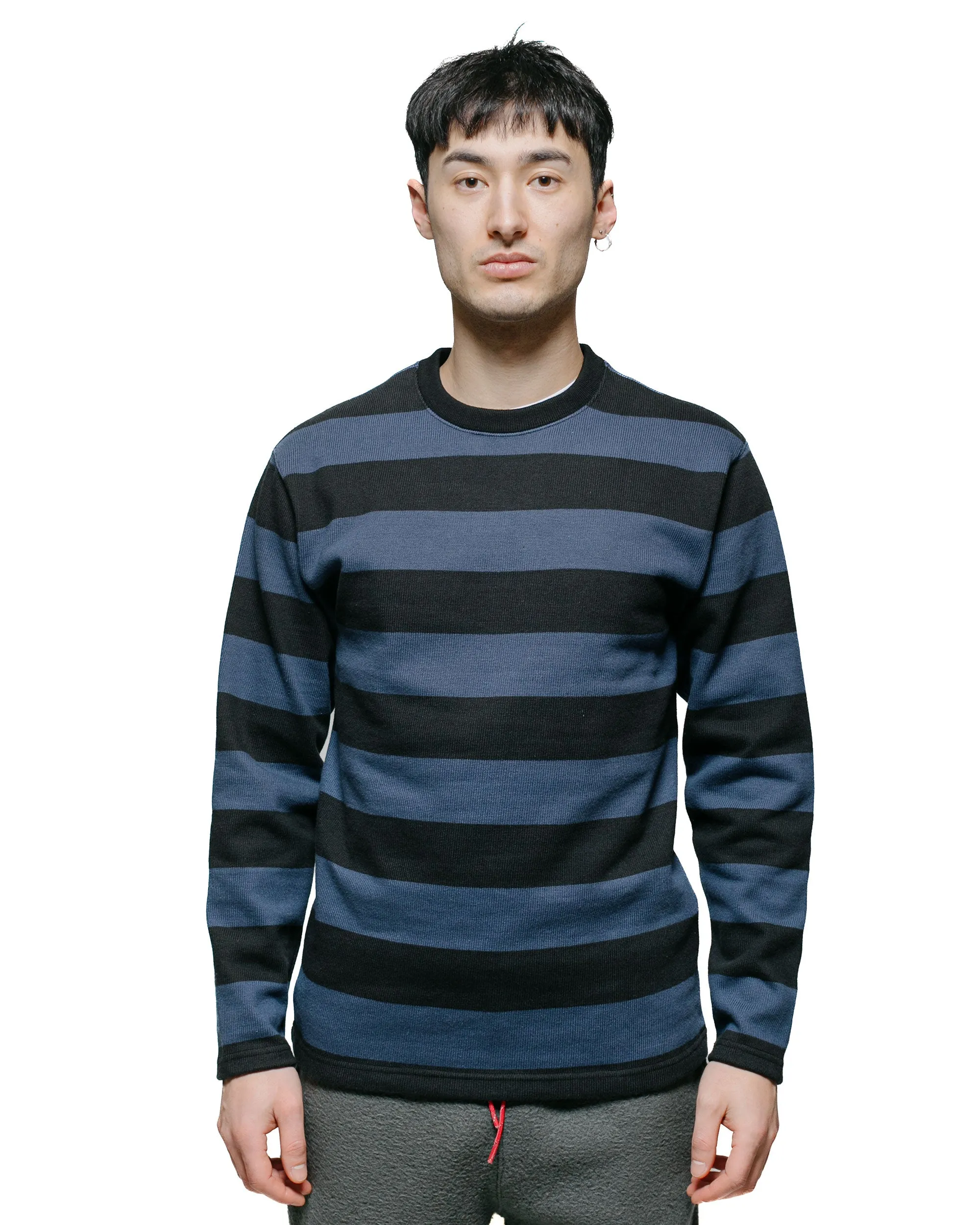 The Real McCoy's BC18104 Buco Stripe Racing Jersey Black/Blue sold by Lost & Found product image thumbnail 2
