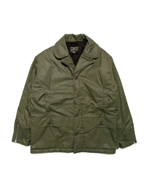 The Real McCoy's MJ23105 USN AL-1 Flight Jacket Olive sold by Lost & Found