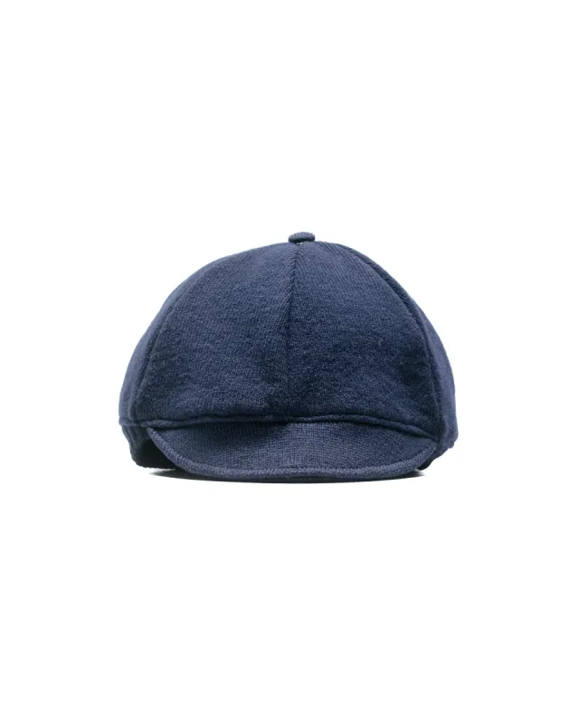 The Real McCoy's MA23107 Wool Rowing Knit Cap Navy sold by Lost & Found