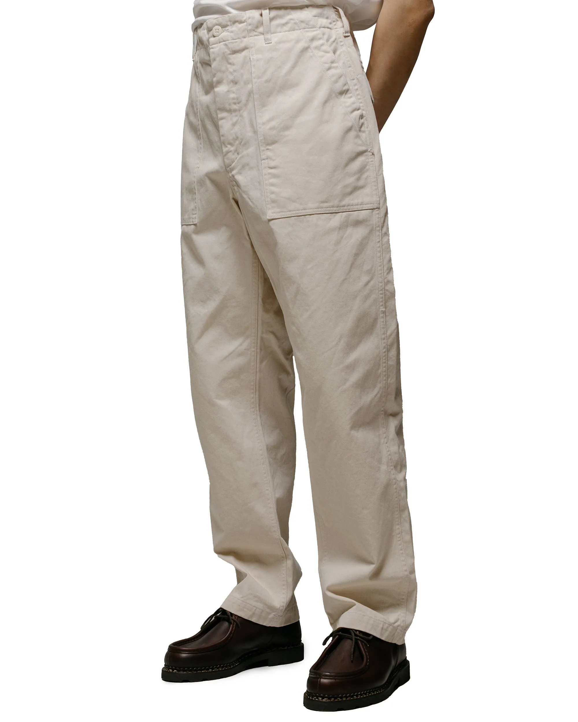 Engineered Garments Fatigue Pant Natural Chino Twill sold by Lost & Found product image thumbnail 2