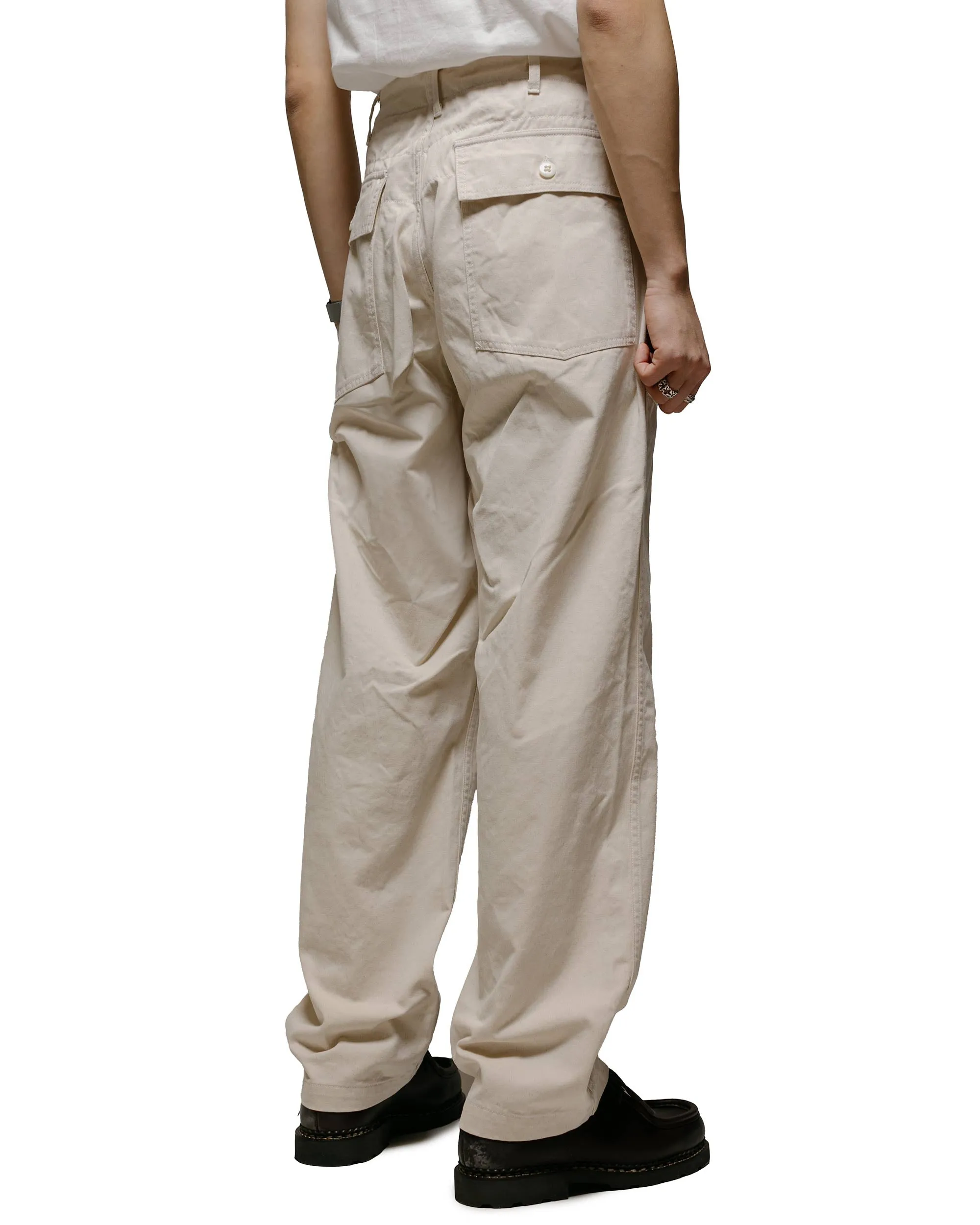 Engineered Garments Fatigue Pant Natural Chino Twill sold by Lost & Found product image thumbnail 3
