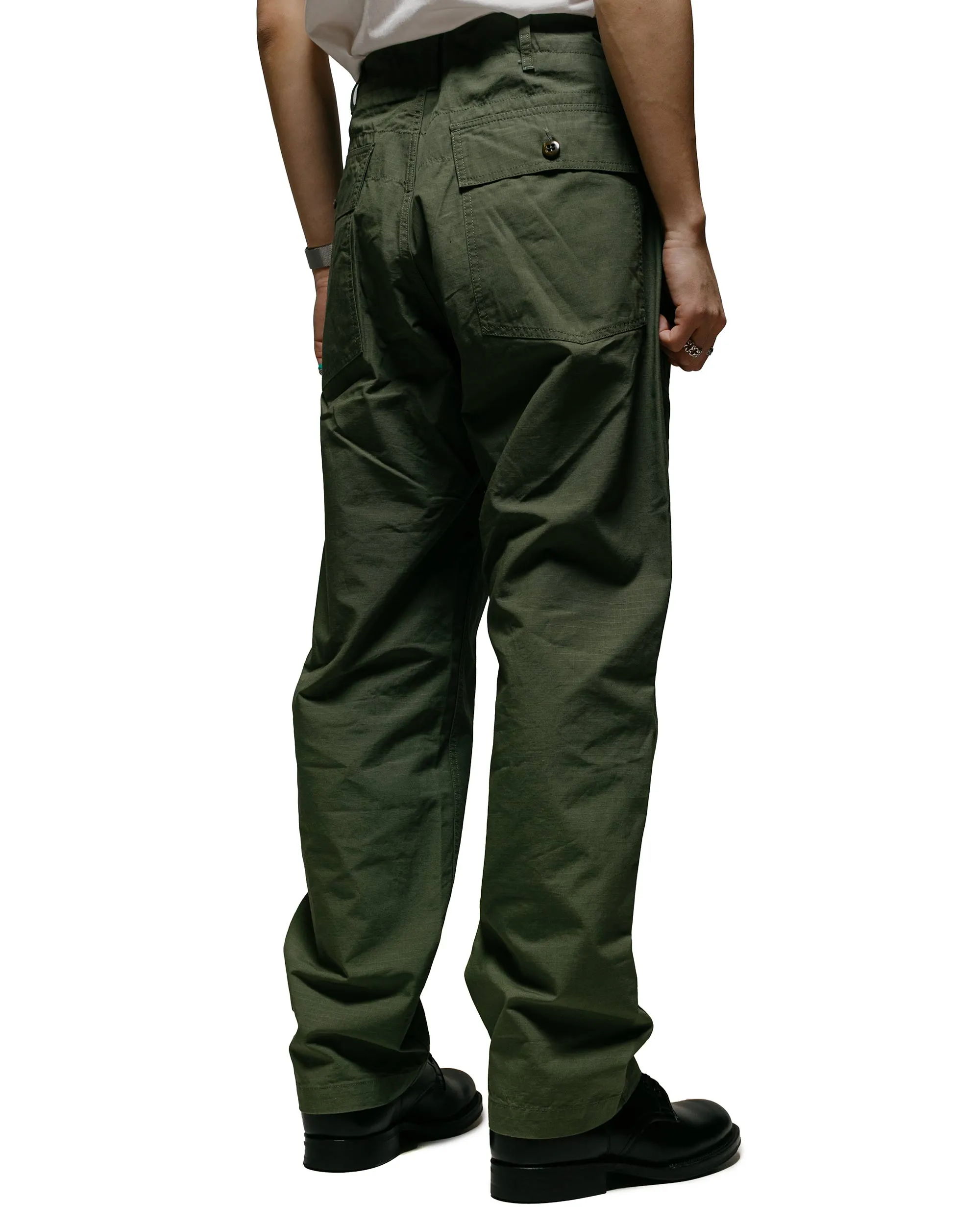 Engineered Garments Fatigue Pant Olive Cotton Ripstop sold by Lost & Found product image thumbnail 3