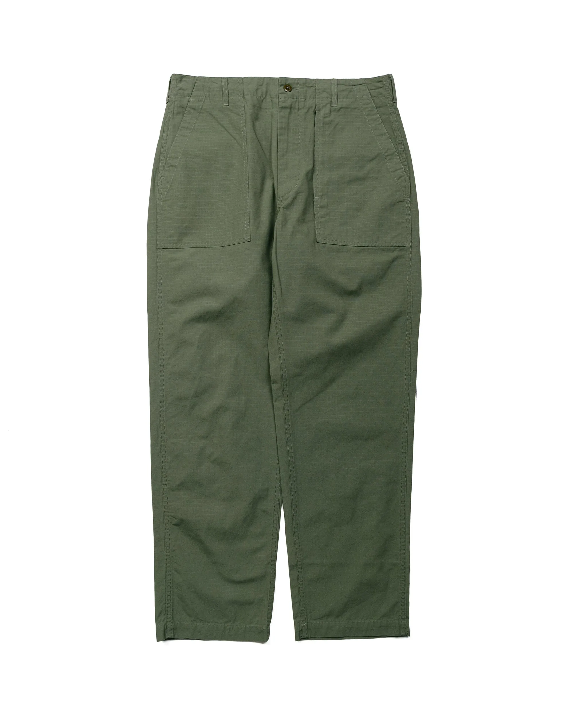 Engineered Garments Fatigue Pant Olive Cotton Ripstop sold by Lost & Found
