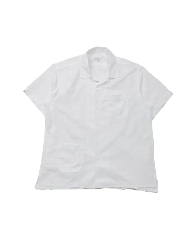 Engineered Garments Camp Shirt White Cotton Handkerchief sold by Lost & Found