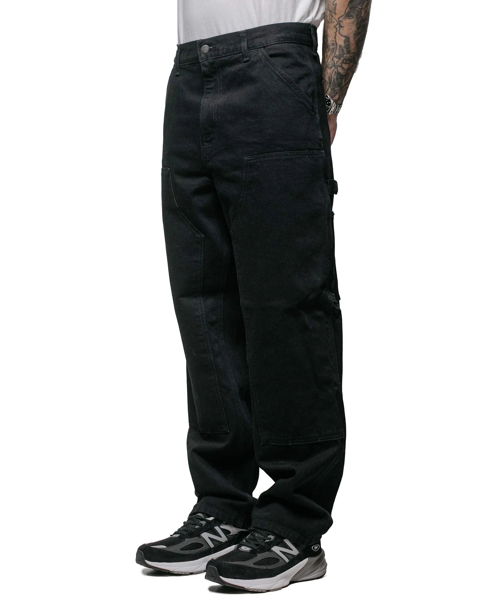 Carhartt W.I.P. Double Knee Pant Denim Black Rinsed sold by Lost & Found product image thumbnail 2