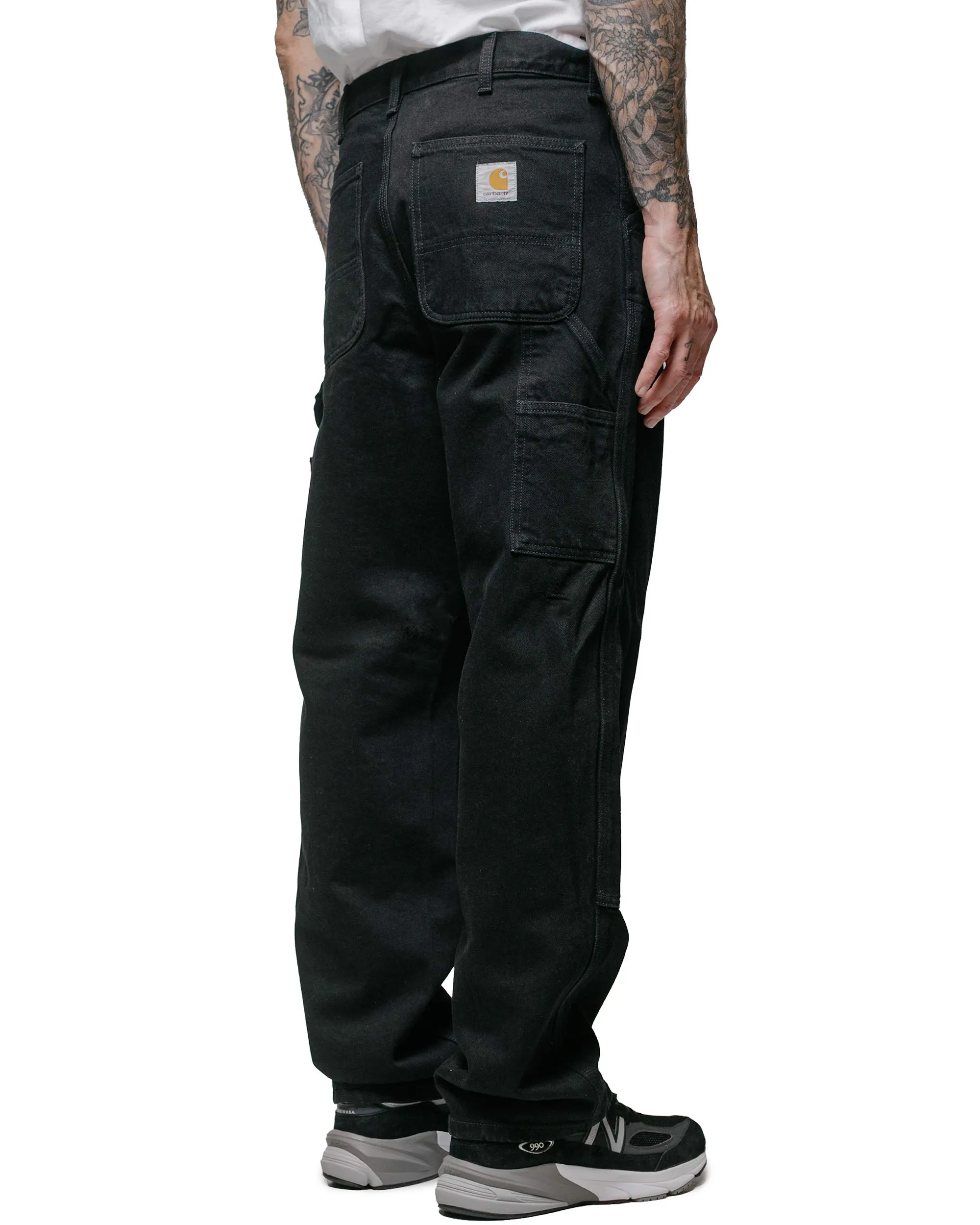 Carhartt W.I.P. Double Knee Pant Denim Black Rinsed sold by Lost & Found product image thumbnail 3