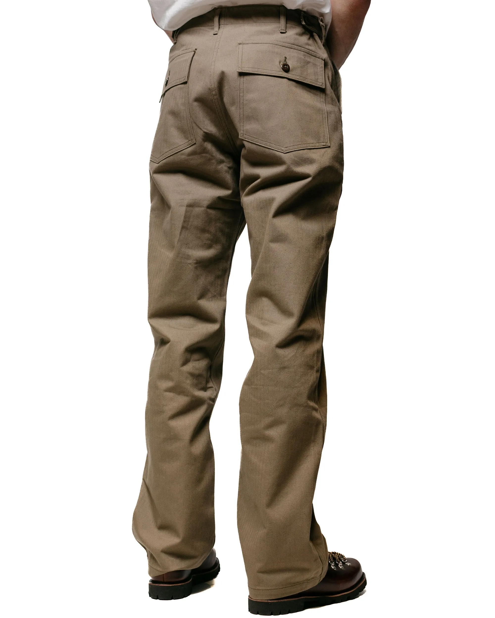 Warehouse Lot. 1086 Military Herringbone Pants OD Green sold by Lost & Found product image thumbnail 3