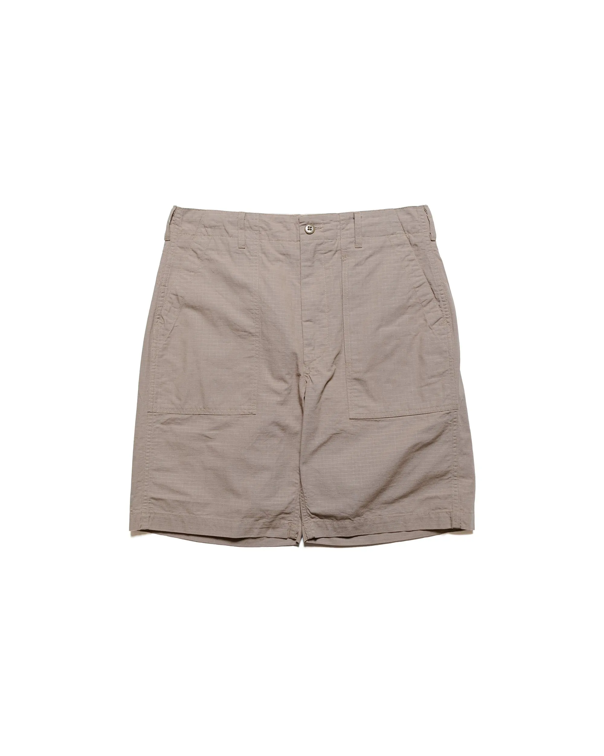Engineered Garments Fatigue Short Khaki Cotton Ripstop sold by Lost & Found