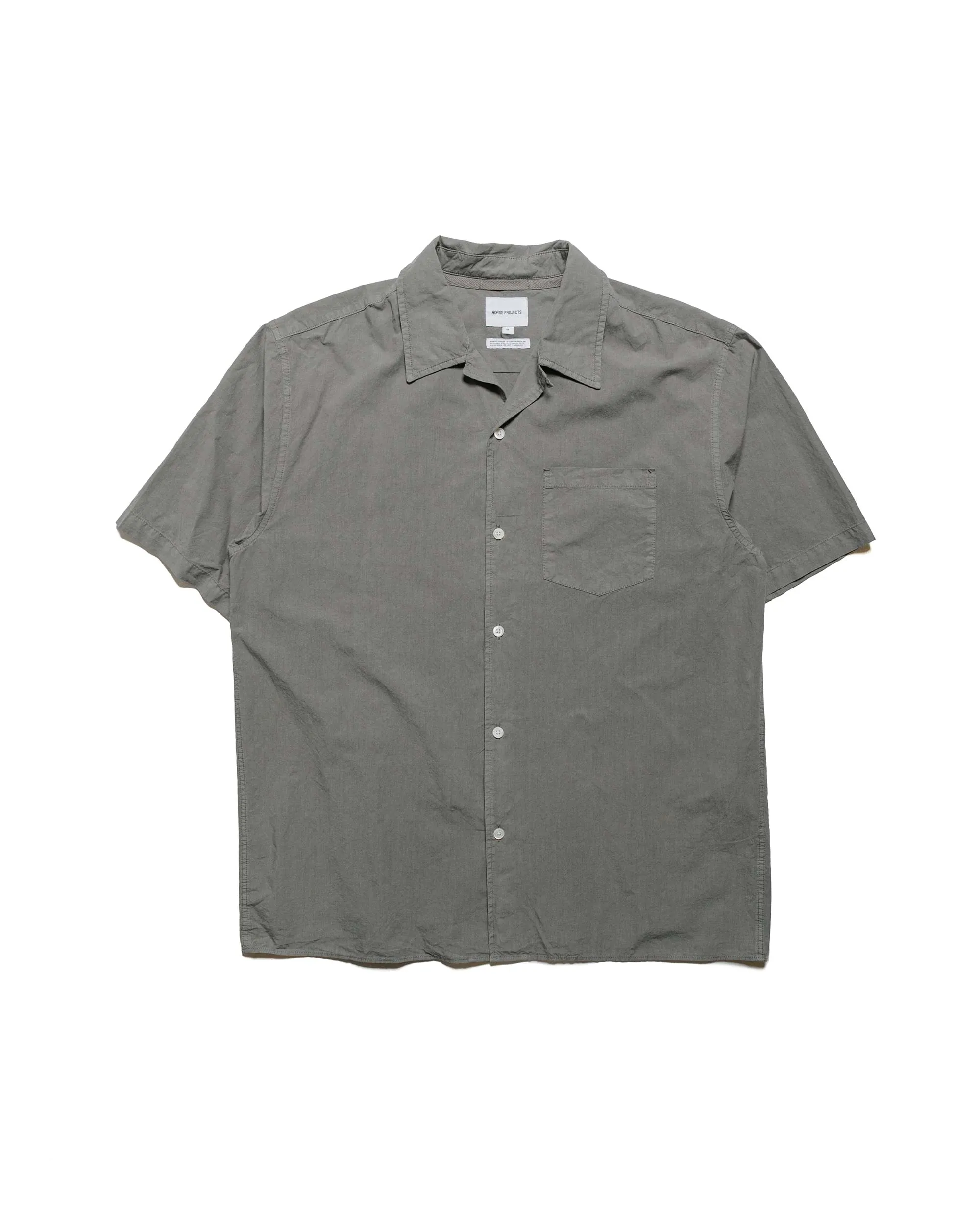 Norse Projects Carsten Cotton Tencel Mid Khaki sold by Lost & Found