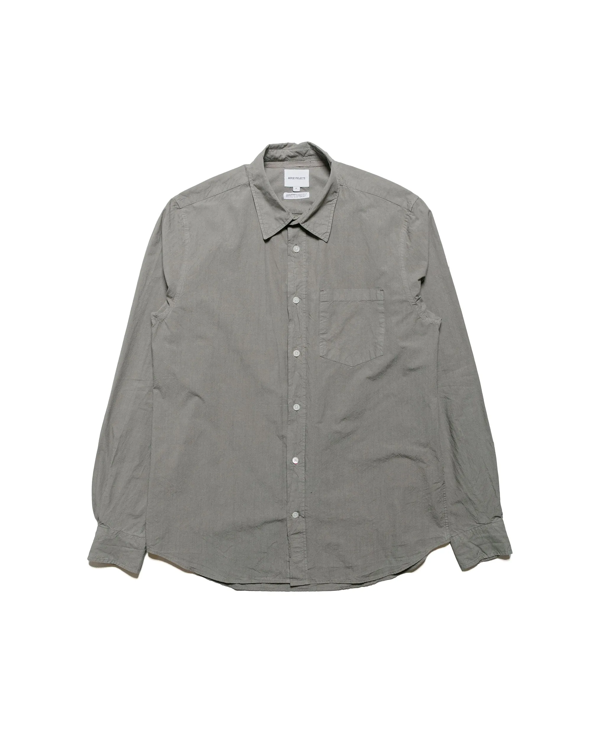 Norse Projects Osvald Tencel Mid Khaki sold by Lost & Found