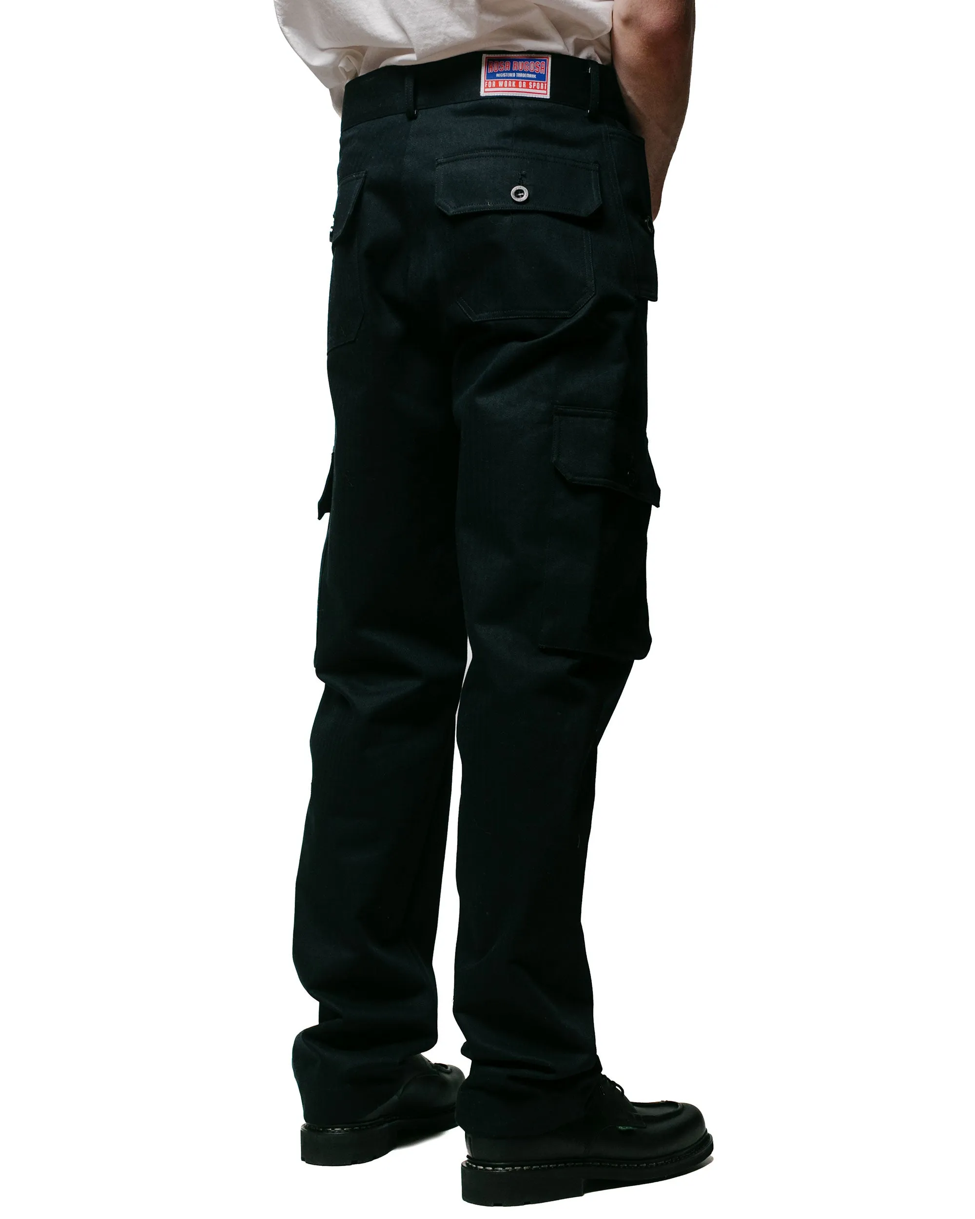Rosa Rugosa Cargo Pant Black sold by Lost & Found product image thumbnail 3