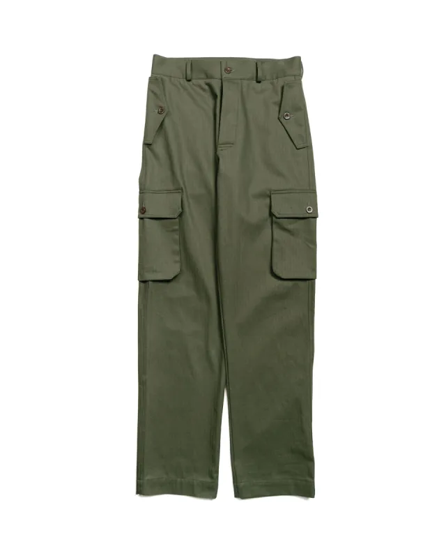 Rosa Rugosa Cargo Pant Moss sold by Lost & Found