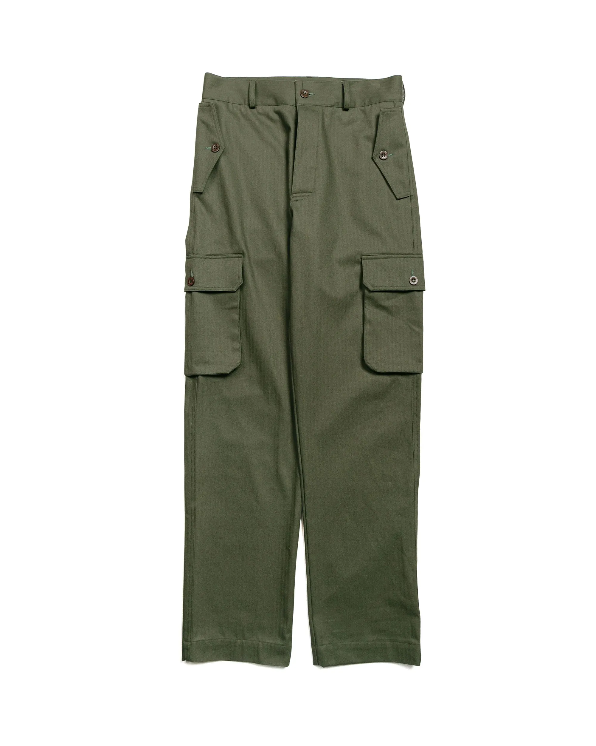 Rosa Rugosa Cargo Pant Moss sold by Lost & Found