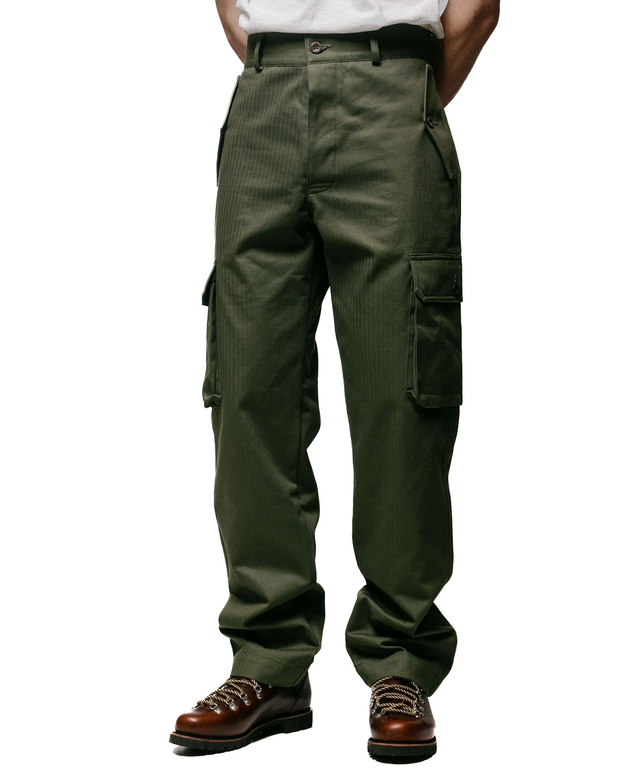 Rosa Rugosa Cargo Pant Moss sold by Lost & Found product image thumbnail 2