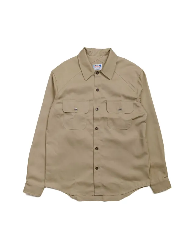 Rosa Rugosa Ranger Long Sleeve Shirt Khaki sold by Lost & Found