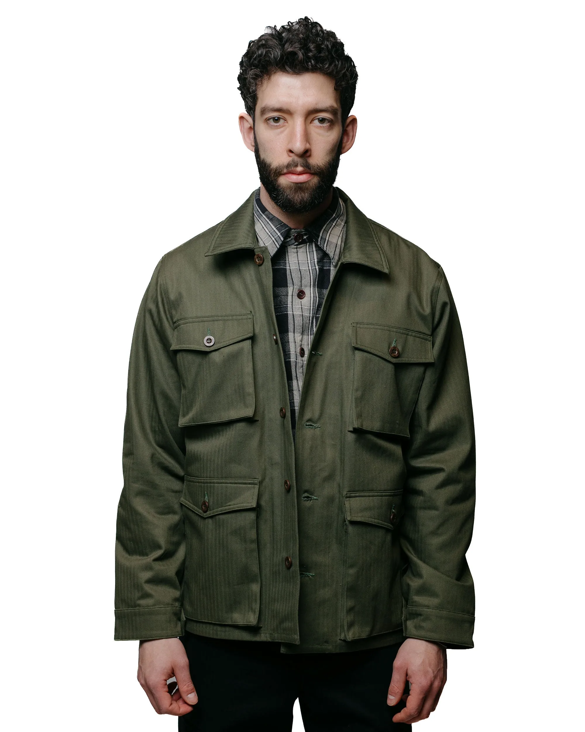 Rosa Rugosa Field Jacket Moss sold by Lost & Found product image thumbnail 2