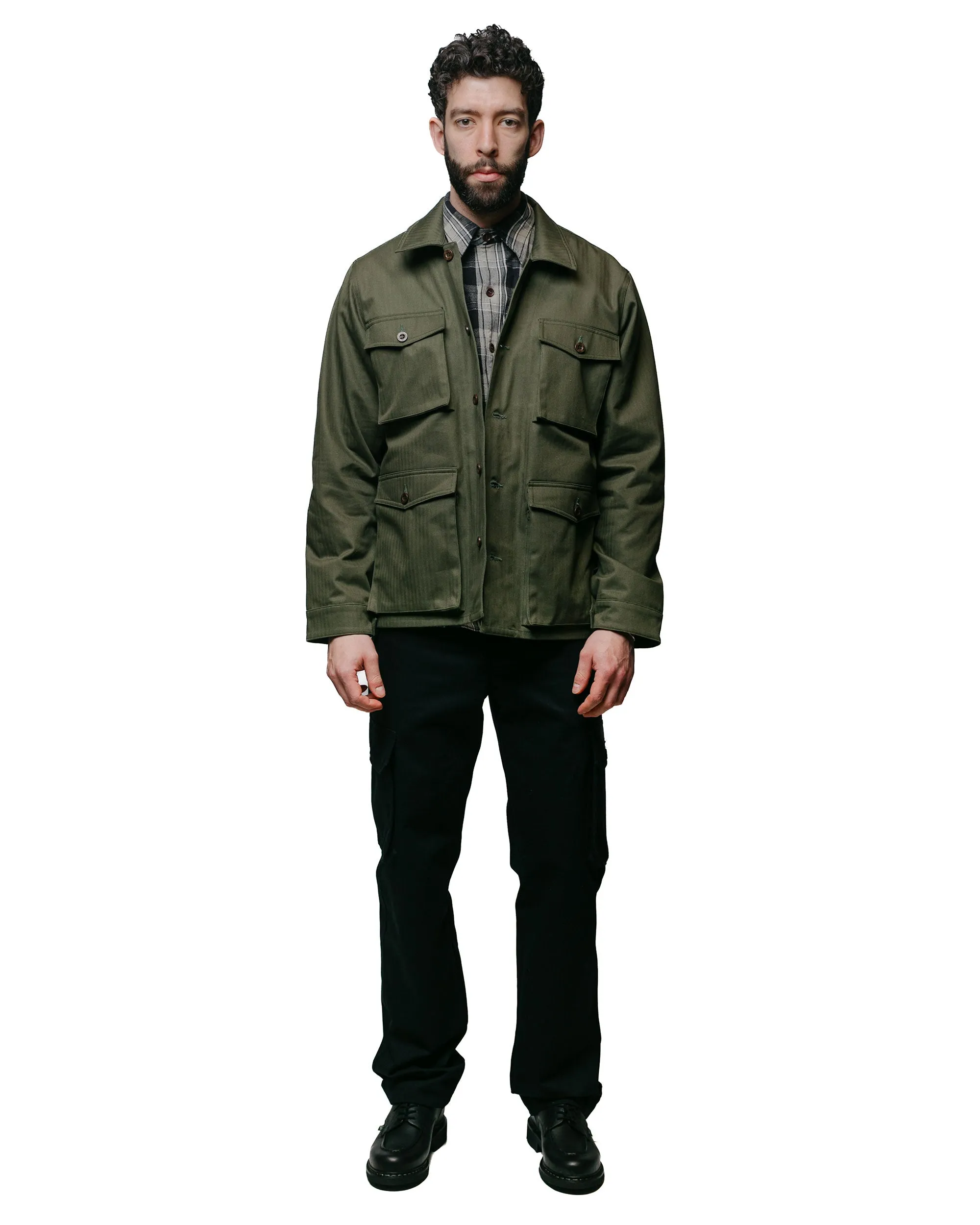 Rosa Rugosa Field Jacket Moss sold by Lost & Found product image thumbnail 4