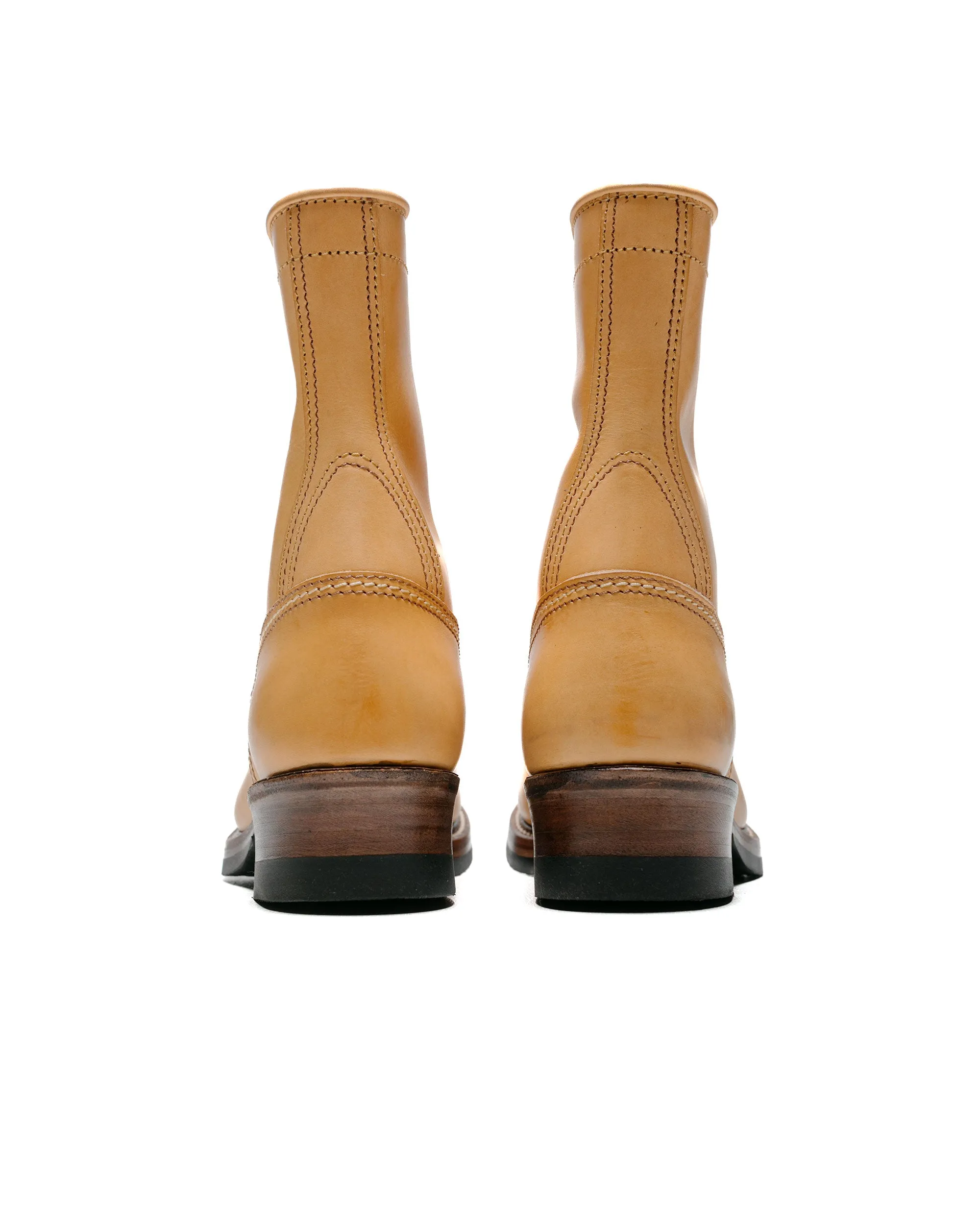 John Lofgren Bootmaker Donkey Puncher Boots 8" Badalassi Carlo Vegetable Tanned Leather Bone sold by Lost & Found product image thumbnail 4