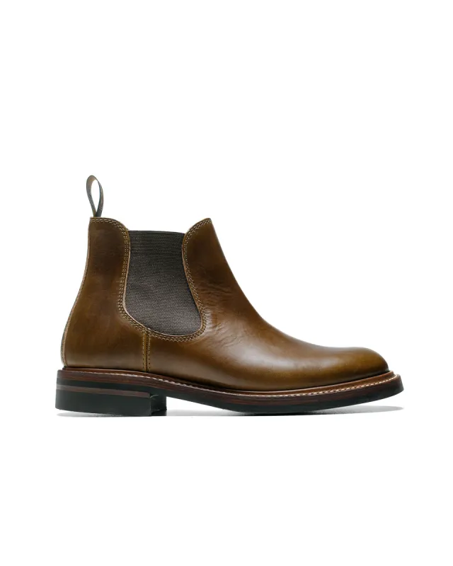 John Lofgren Bootmaker Chelsea Boots Horween CXL Dark Olive sold by Lost & Found