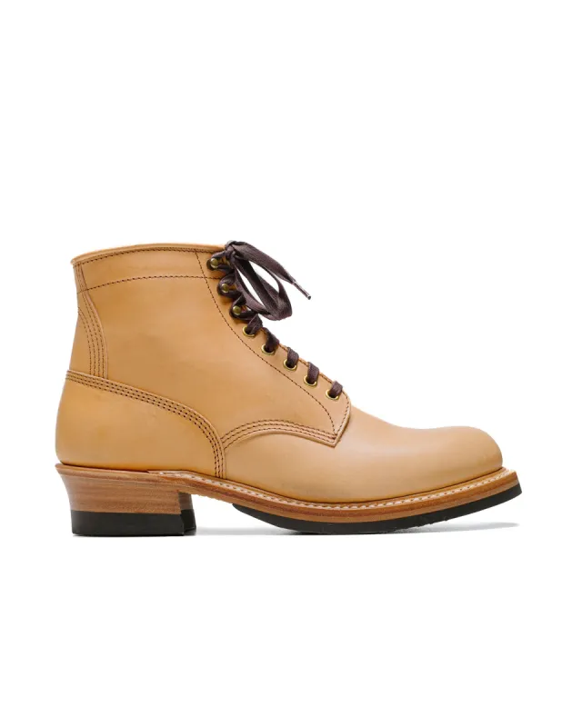 John Lofgren Bootmaker Steel Gang SW Boots Badalassi Carlo Vegetable Tanned Leather Bone sold by Lost & Found