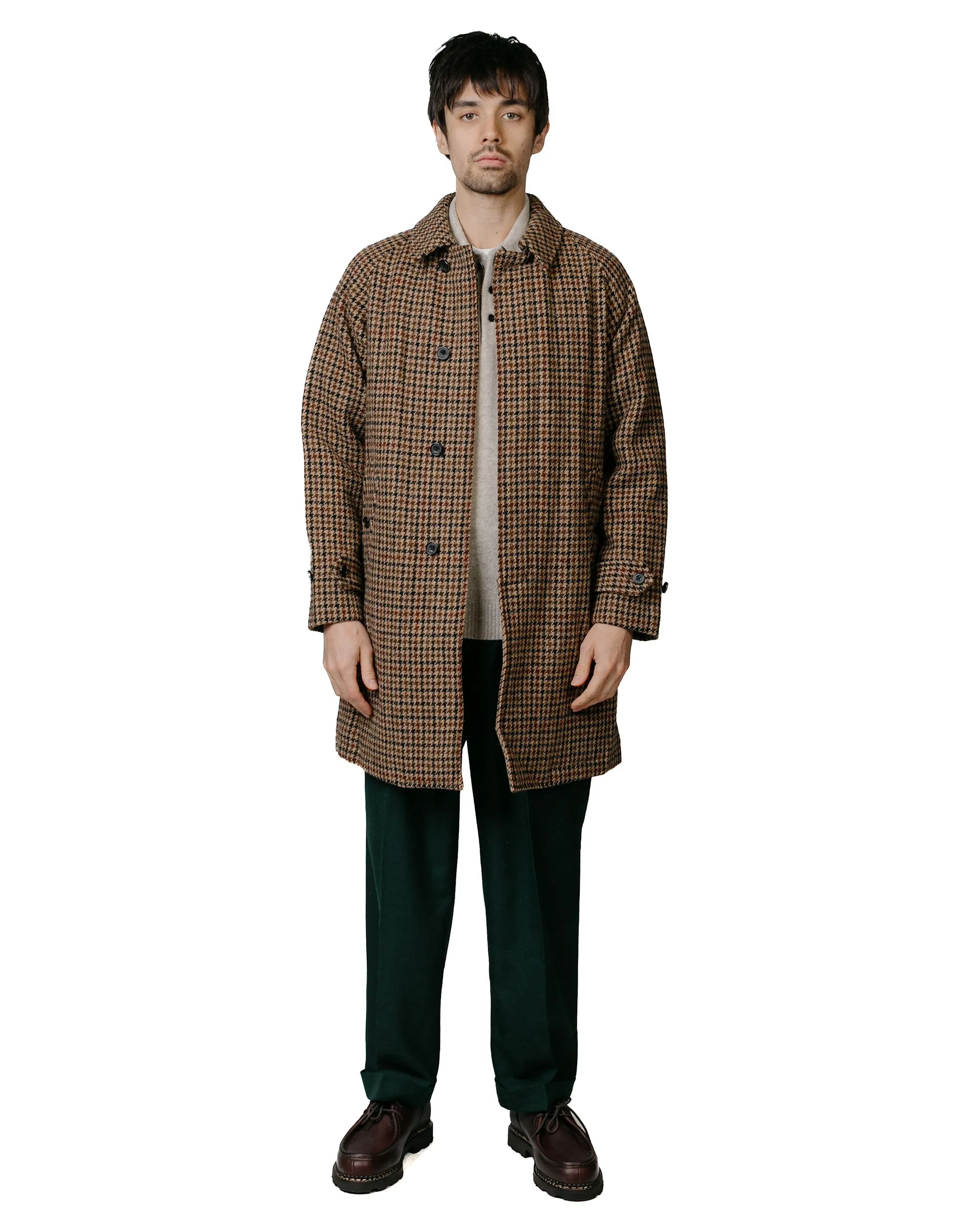 Beams Plus Bal Collar Coat Harris Tweed Gun Club sold by Lost & Found product image thumbnail 2