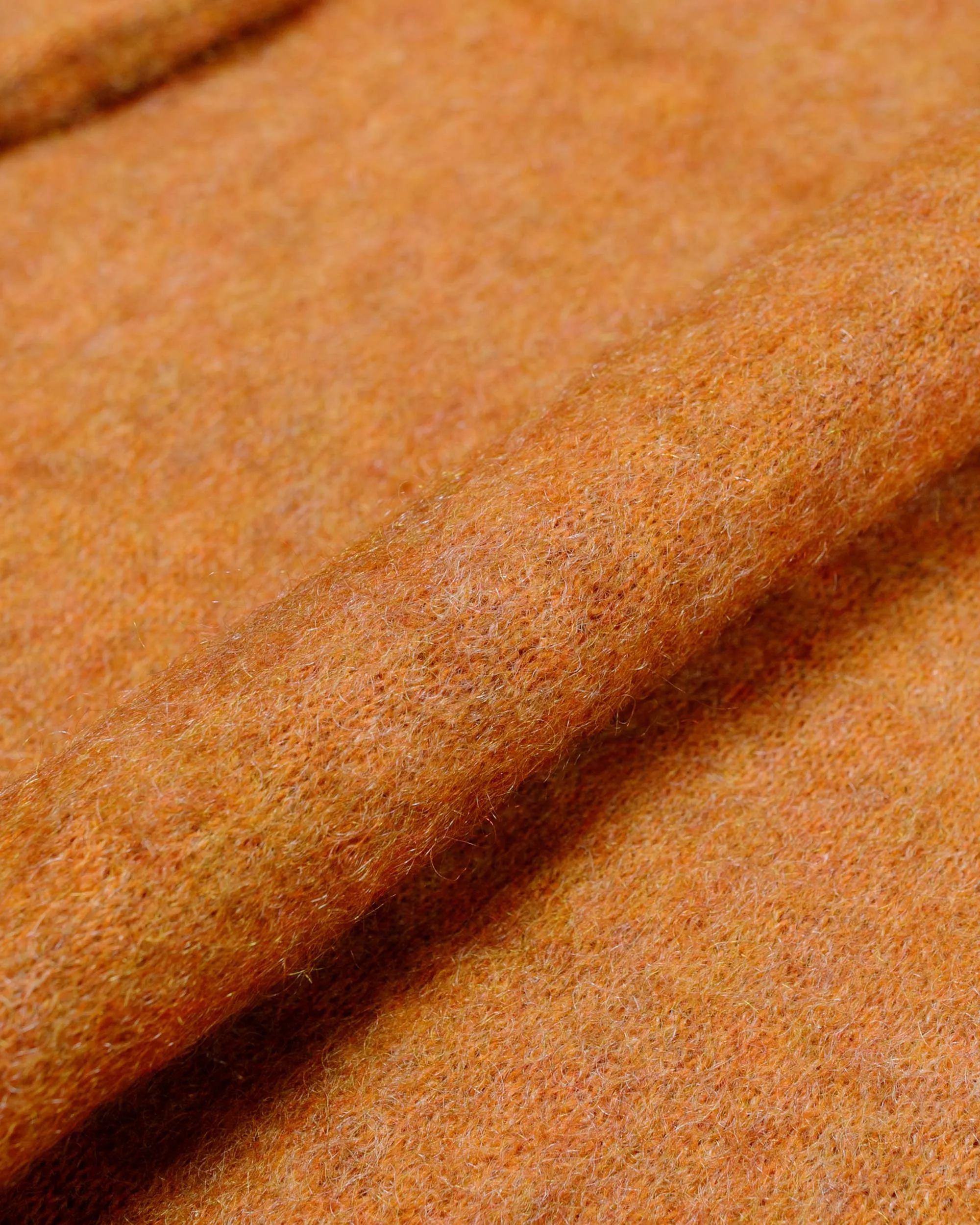 Beams Plus Cardigan Stretch Mohair Orange sold by Lost & Found product image thumbnail 5