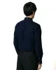 Beams Plus B.D. Flannel Solid Navy sold by Lost & Found