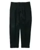 Beams Plus 1Pleat Wool Cashmere Charcoal Grey sold by Lost & Found