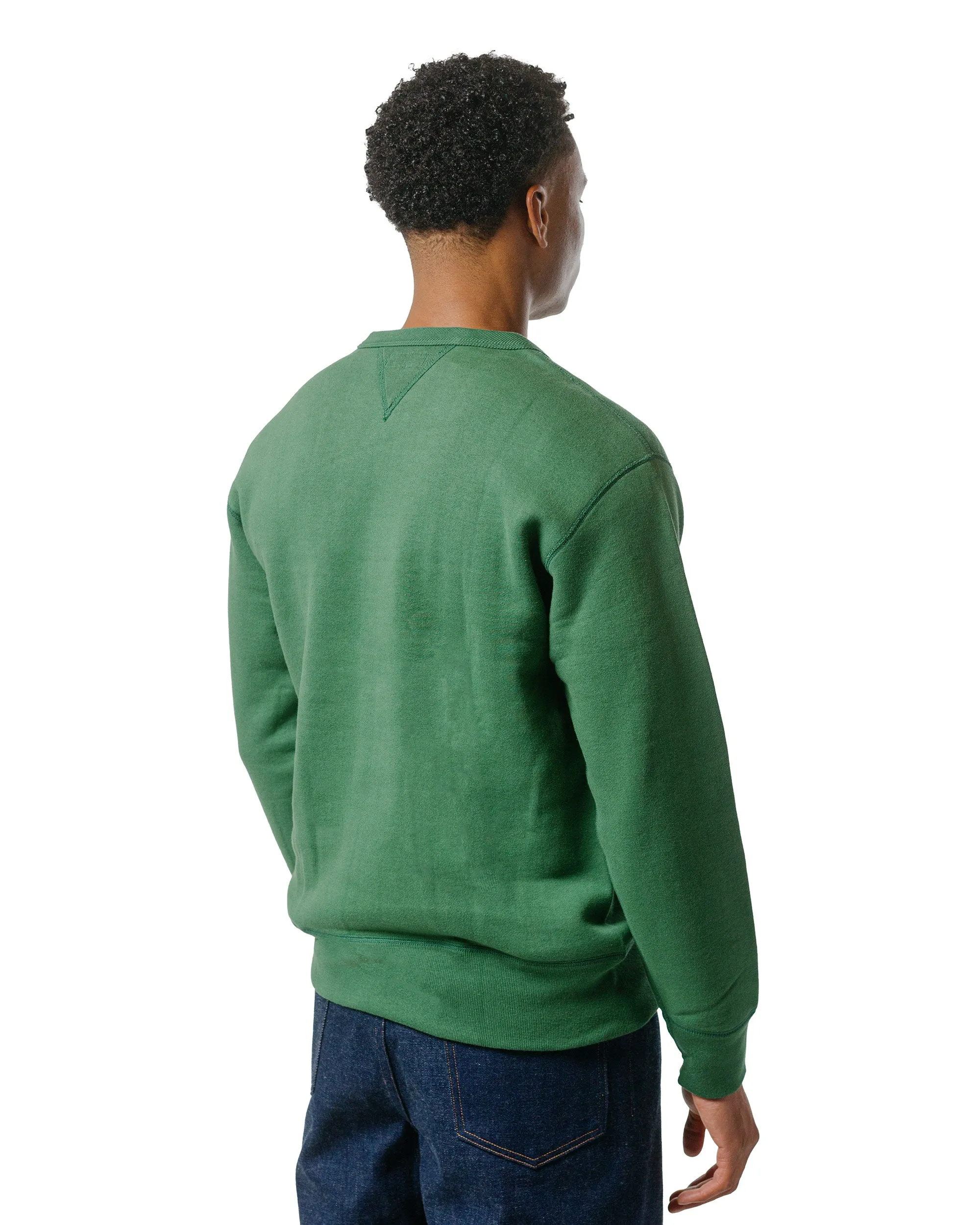 The Real McCoy’s MC13111 10 oz. Loopwheel Crewneck Sweatshirt Shamrock sold by Lost & Found product image thumbnail 3