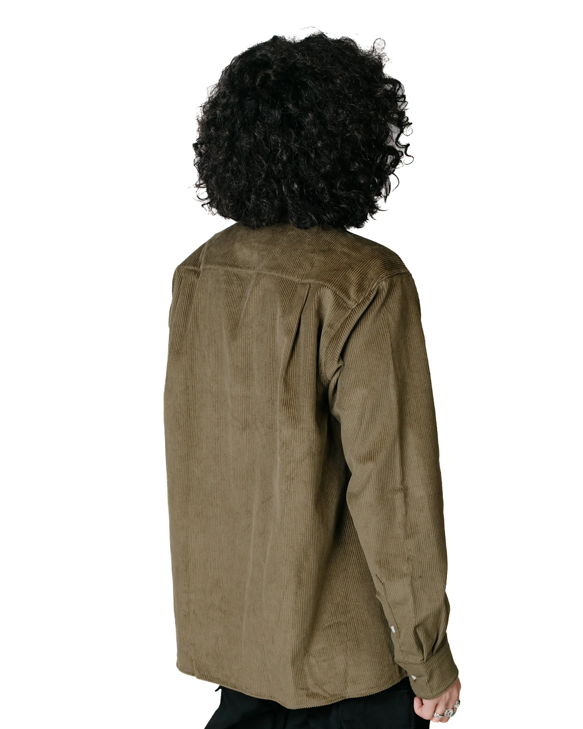 Gitman Vintage Bros. Olive Jumbo Corduroy 3-Pocket Coat sold by Lost & Found product image thumbnail 3