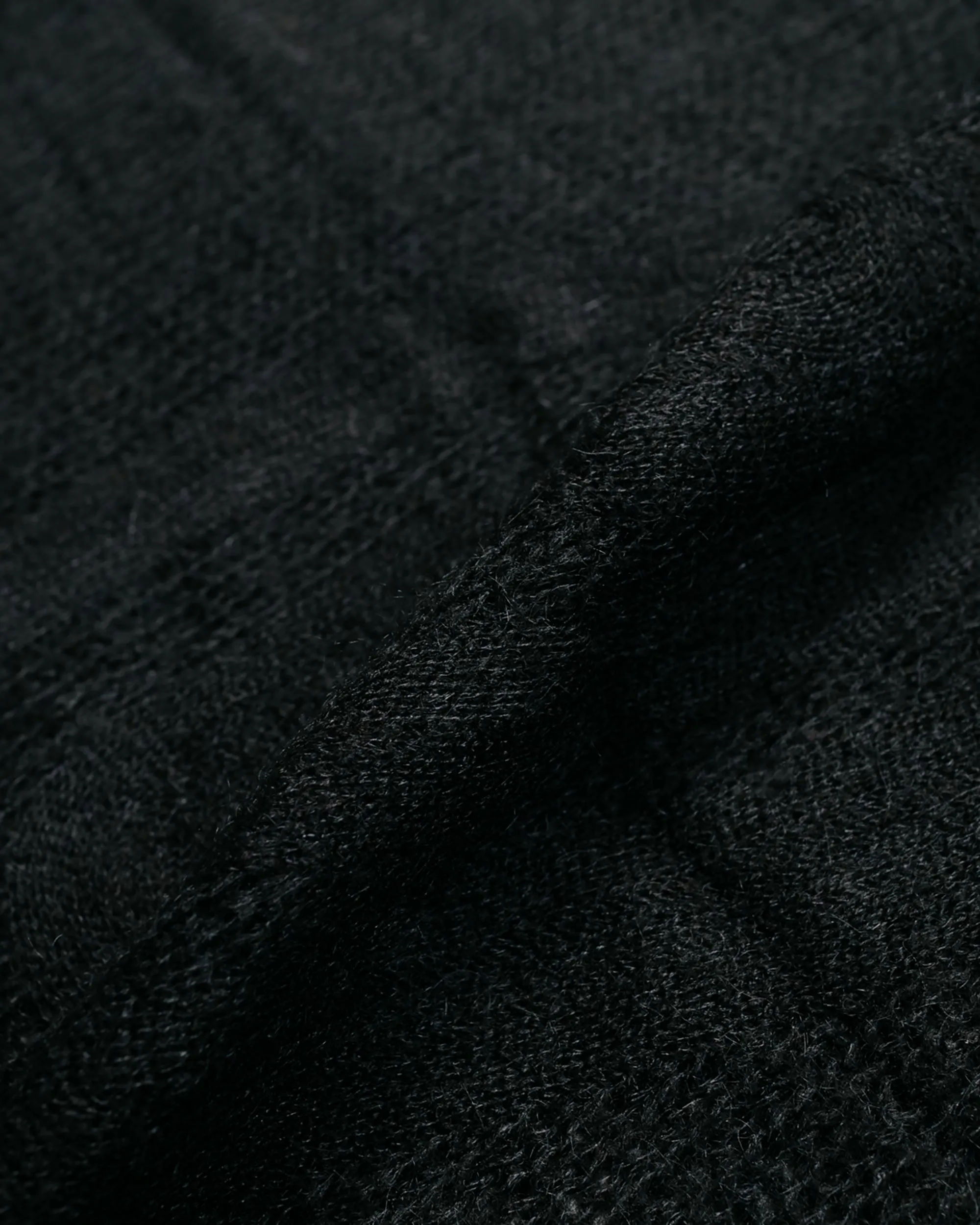 Stüssy S Loose Knit Sweater Black sold by Lost & Found product image thumbnail 3
