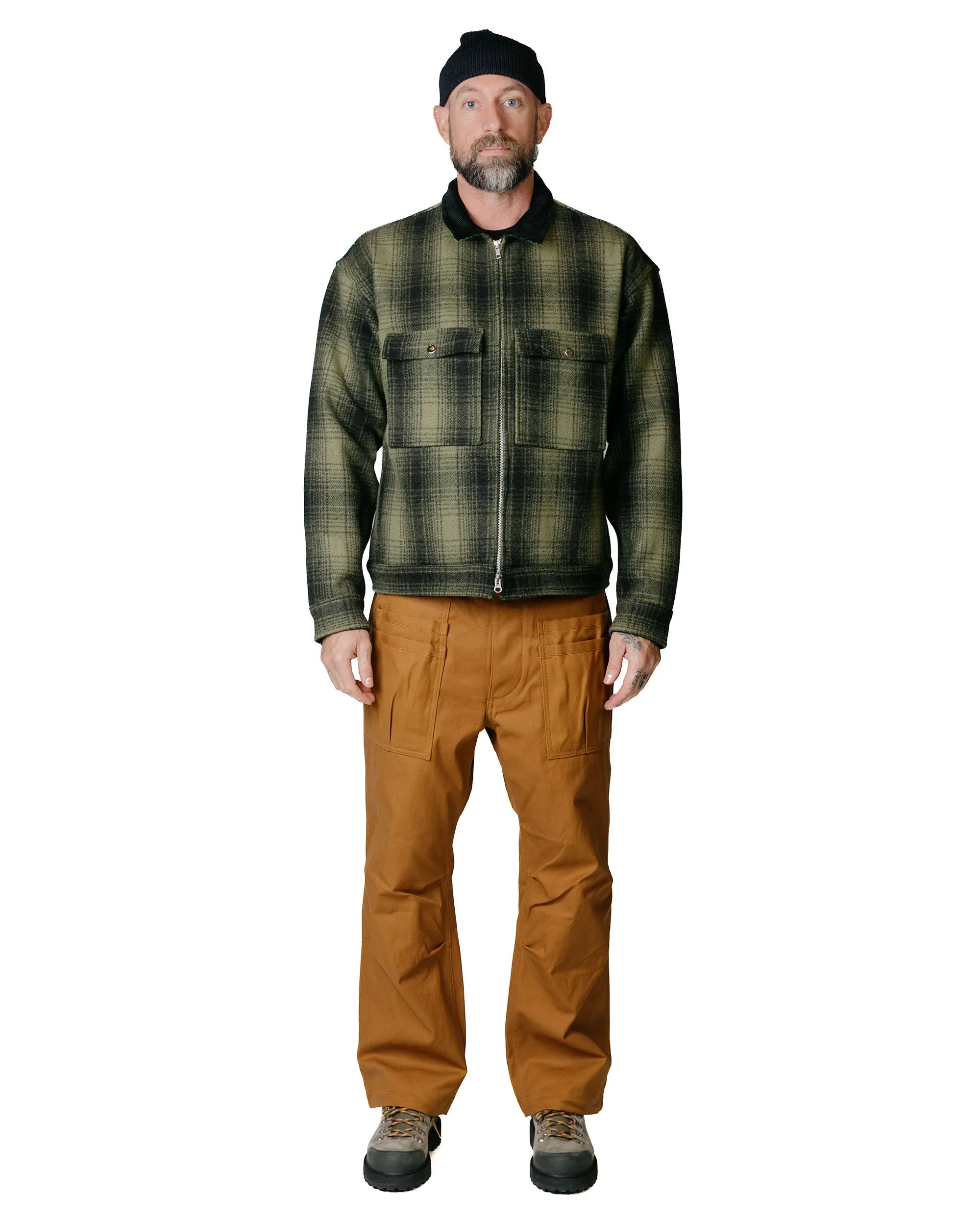 Sassafras Overgrown Fatigue Pants Selvedge Duck Brown sold by Lost & Found product image thumbnail 4