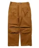 Sassafras Overgrown Fatigue Pants Selvedge Duck Brown sold by Lost & Found