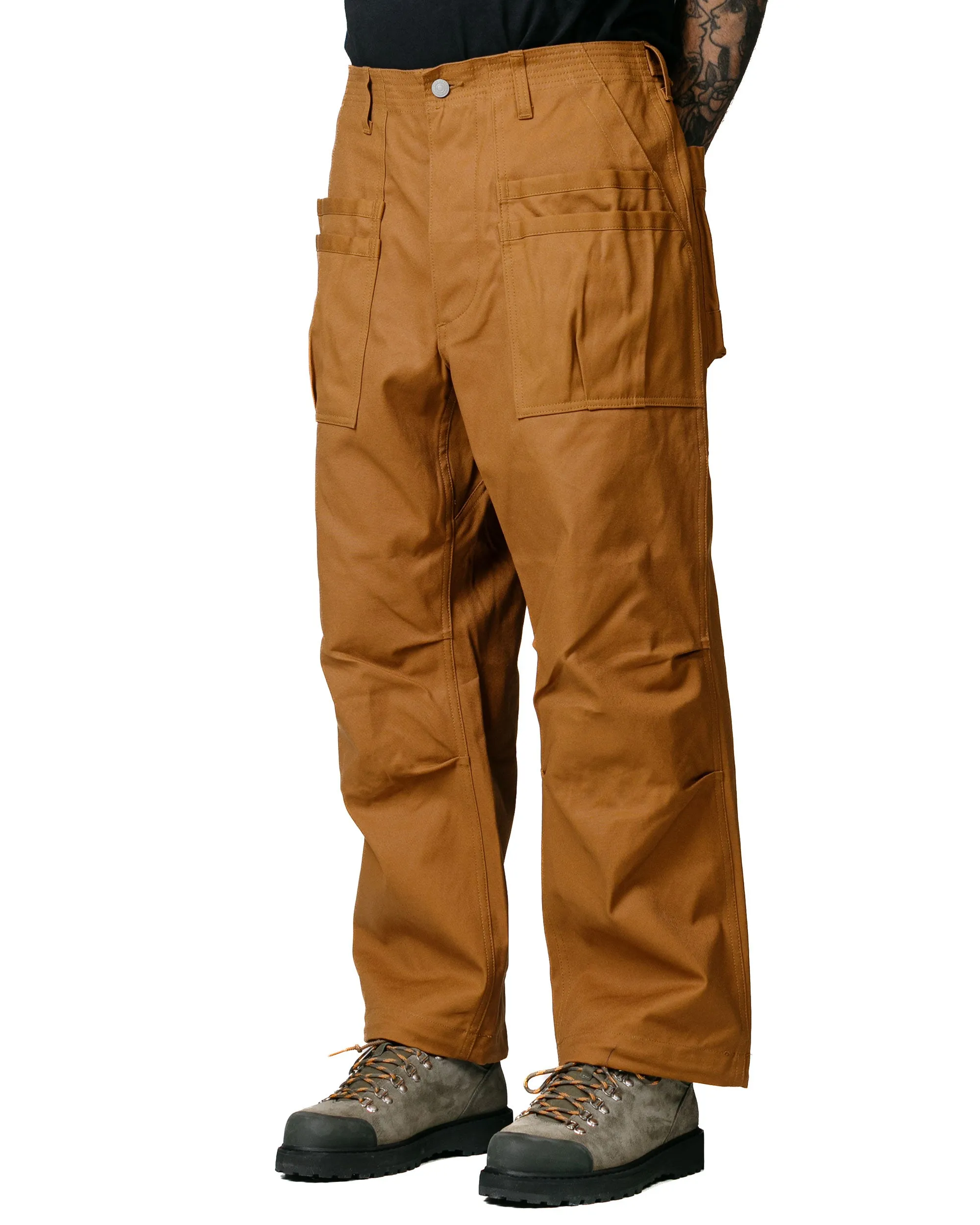 Sassafras Overgrown Fatigue Pants Selvedge Duck Brown sold by Lost & Found product image thumbnail 2