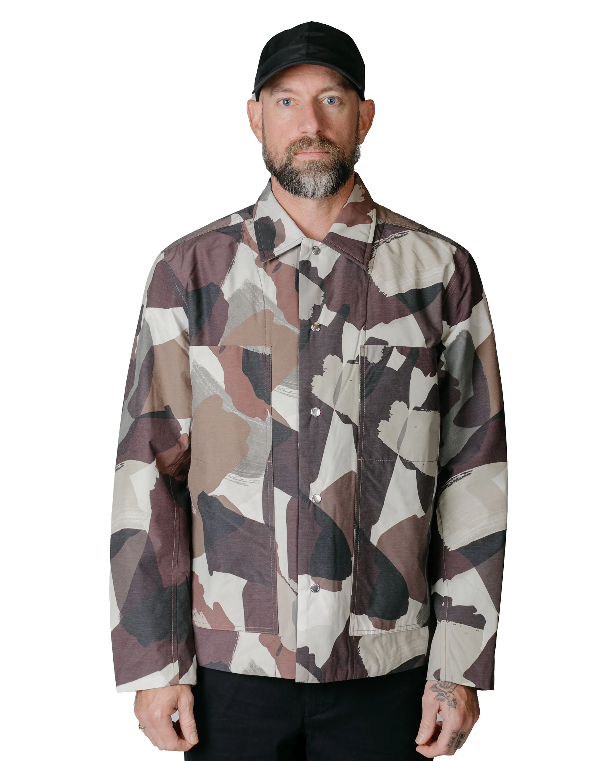 Norse Projects Pelle Camo Nylon Insulated Jacket Espresso sold by Lost & Found product image thumbnail 2