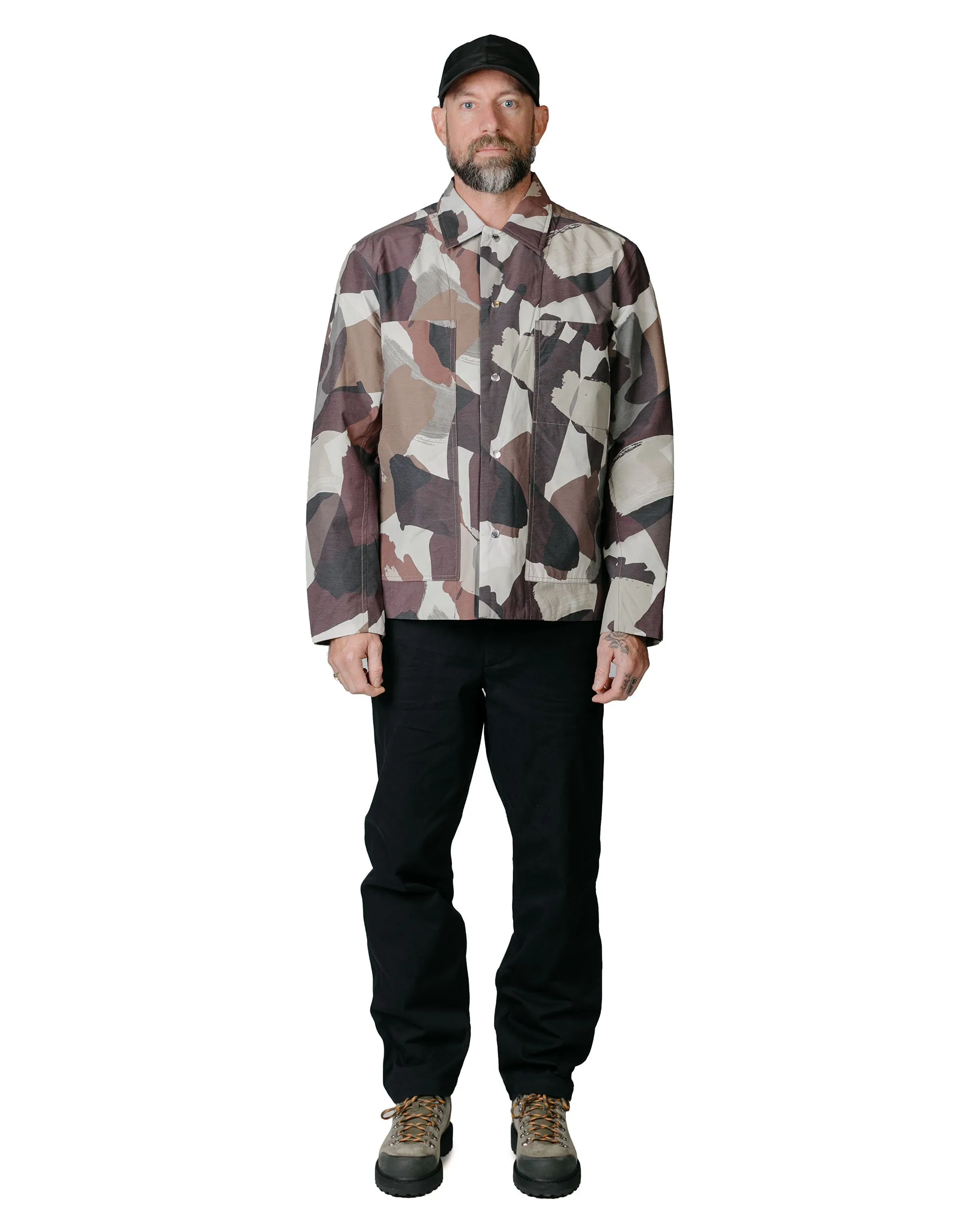 Norse Projects Pelle Camo Nylon Insulated Jacket Espresso sold by Lost & Found product image thumbnail 4